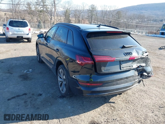 2021 Audi e-tron Premium Plus z VIN WA1LAAGE5MB012022, wystawiony jako IAAI lot #41458134 z przebiegiem 42 137 mil mil oraz . Historia ofert i sprzedaży dostępna na DreamBid. Obrazek 3.