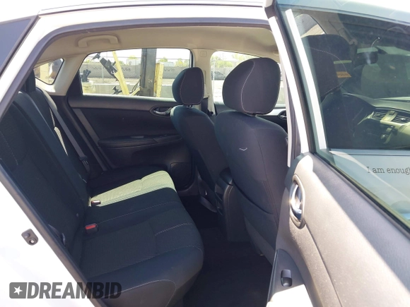 2017 Nissan Sentra S with VIN 3N1AB7APXHY248697, listed as a IAAI auction lot 42484566 with 96,615 mi miles and . Bid and sale history available at DreamBid. Image 8.