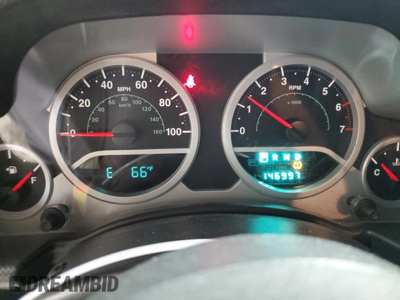 2008 Jeep Wrangler Unlimited Rubicon с VIN 1J4GA69128L590958, выставлен на аукционе Copart как лот 54013755 с пробегом 146 997 миль миль и Чистый • Clean title. История ставок и продаж доступна на DreamBid. Изображение 9.