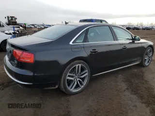 2013 Audi A8 L 3.0L with VIN WAURGAFD5DN004442, listed as a Copart auction lot 49065665 with 149,296 mi miles and Clean Title. Bid and sale history available at carsss.com. Image 3.
