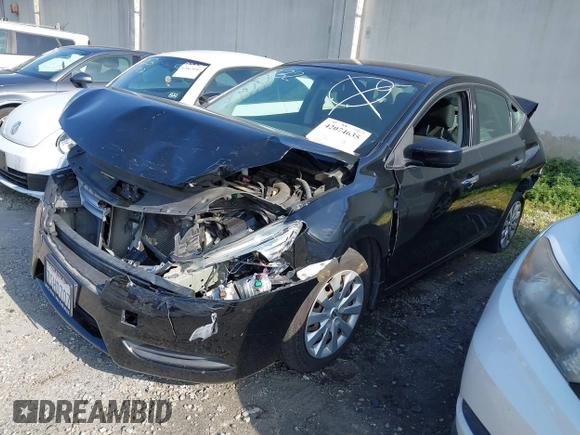 2015 Nissan Sentra SR with VIN 3N1AB7AP0FL692116, listed as a IAAI auction lot 42074635 with Not Provided miles and . Bid and sale history available at DreamBid. Image 2.