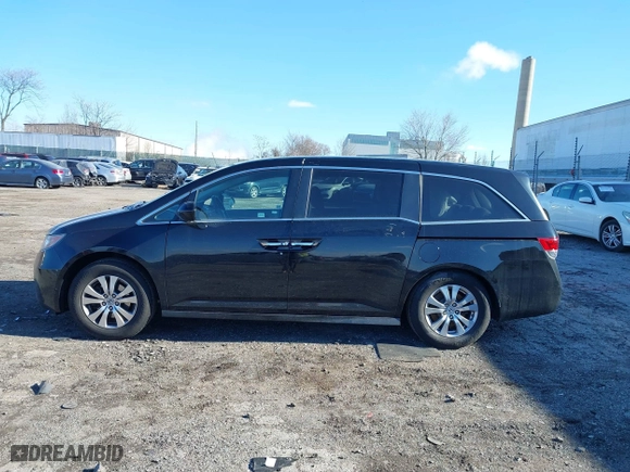 2016 Honda Odyssey SE with VIN 5FNRL5H34GB139571, listed as a IAAI auction lot 41602695 with 118,960 mi miles. Bid and sale history available at carsss.com. Image 14.