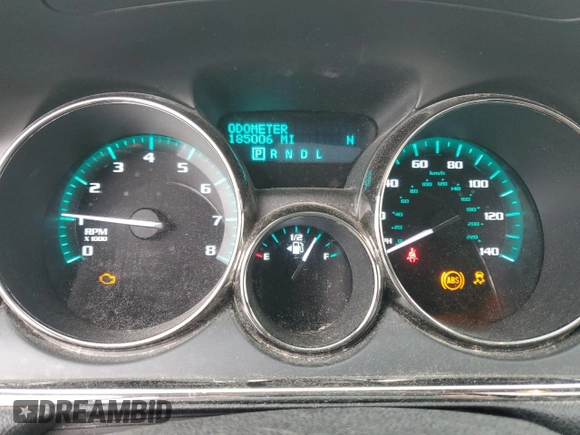 2015 Buick Enclave Leather with VIN 5GAKVBKD4FJ365873, listed as a Copart auction lot 53386365 with 185,006 mi miles and Salvage Title. Bid and sale history available at carsss.com. Image 9.
