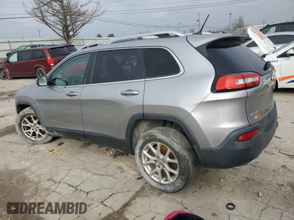 2017 Jeep Cherokee Latitude with VIN 1C4PJMCS1HW617979, listed as a Copart auction lot 84250714 with 105,987 mi miles and Salvage Title. Bid and sale history available at DreamBid. Image 2.