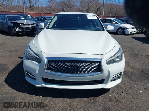 2014 Infiniti Q50 Sport with VIN JN1BV7AP7EM679296, listed as a IAAI auction lot 41834654 with 126,337 mi miles and . Bid and sale history available at DreamBid. Image 12.