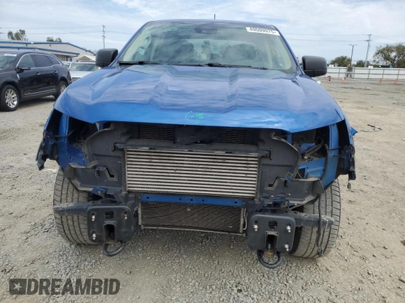 2020 Ford Ranger XL with VIN 1FTER4EH2LLA25325, listed as a Copart auction lot 49509975 with 61,780 mi miles and Salvage Title. Bid and sale history available at carsss.com. Image 5.