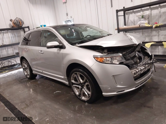 2014 Ford Edge Sport with VIN 2FMDK3AK5EBB73026, listed as a IAAI auction lot 41371831 with 67,802 mi miles. Bid and sale history available at carsss.com. Image 1.