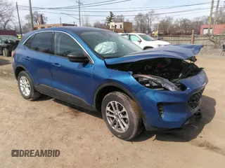 2022 Ford Escape SE with VIN 1FMCU9G61NUA91016, listed as a IAAI auction lot 41791036 with 38,134 mi miles. Bid and sale history available at carsss.com. Image 1.