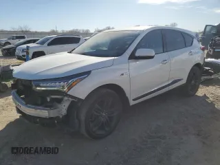 2021 Acura RDX w/A-Spec Package with VIN 5J8TC2H62ML011631, listed as a Copart auction lot 46525365 with 58,849 mi miles and Salvage Title. Bid and sale history available at carsss.com. Image 1.