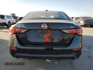 2020 Nissan Sentra SV with VIN 3N1AB8CV0LY213158, listed as a Copart auction lot 49548475 with 69,953 mi miles and Salvage Title. Bid and sale history available at carsss.com. Image 6.