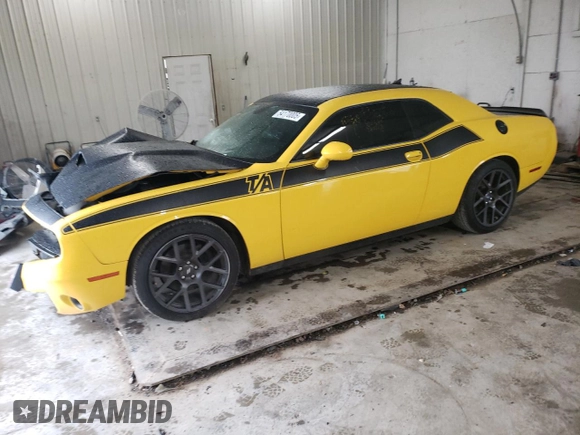 2018 Dodge Challenger R/T with VIN 2C3CDZBTXJH255236, listed as a Copart auction lot 54170005 with 49,247 mi miles and Salvage title. Bid and sale history available at DreamBid. Image 1.