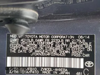 2015 Toyota Prius Four with VIN JTDKN3DU4F0396435, listed as a Copart auction lot 51149855 with 139,901 mi miles and Clean Title. Bid and sale history available at carsss.com. Image 12.