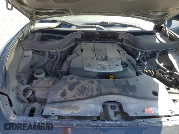 2010 Infiniti FX with VIN JN8AS1MU0AM802905, listed as a Copart auction lot 47649835 with Not Provided miles and Clean Title. Bid and sale history available at DreamBid. Image 12.