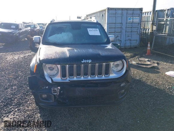 2018 Jeep Renegade Limited with VIN ZACCJBDB4JPH33777, listed as a IAAI auction lot 41675549 with 121,791 mi miles and . Bid and sale history available at DreamBid. Image 13.