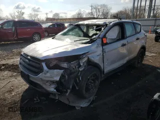 2017 Ford Escape S с VIN 1FMCU0F79HUB86529, выставлен на аукционе Copart как лот 52155845 с пробегом Не указан миль и Списание • Salvage title. История ставок и продаж доступна на DreamBid. Изображение 1.