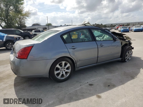 2007 Nissan Maxima 3.5 SE with VIN 1N4BA41E27C816794, listed as a Copart auction lot 47836365 with 157,908 mi miles and Salvage Title. Bid and sale history available at carsss.com. Image 3.