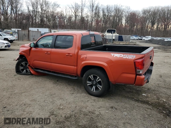 2017 Toyota Tacoma SR5 with VIN 5TFCZ5AN2HX091446, listed as a Copart auction lot 50741535 with 71,964 mi miles and Salvage Title. Bid and sale history available at carsss.com. Image 2.