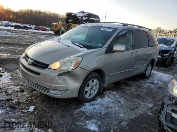 2005 Toyota Sienna XLE with VIN 5TDZA22C45S255990, listed as a Copart auction lot 88628125 with 110,369 mi miles and Salvage Title. Bid and sale history available at carsss.com. Image 1.