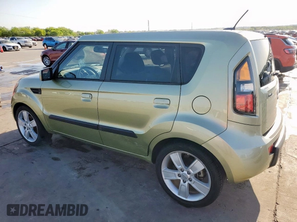 2010 Kia Soul + with VIN KNDJT2A25A7177174, listed as a Copart auction lot 52167295 with 86,752 mi miles and Salvage Title. Bid and sale history available at DreamBid. Image 2.