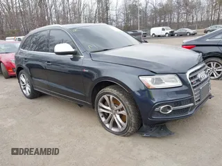 2014 Audi SQ5 Premium Plus z VIN WA1CGAFP4EA126084, wystawiony jako IAAI lot #41678066 z przebiegiem 154 131 mil mil oraz . Historia ofert i sprzedaży dostępna na DreamBid. Obrazek 1.