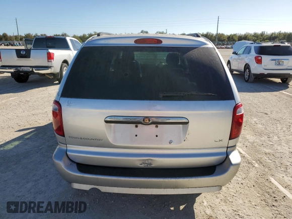 2007 Chrysler Town & Country LWB LX with VIN 2A4GP44R87R340484, listed as a Copart auction lot 79293464 with 0 mi miles and Salvage Title. Bid and sale history available at carsss.com. Image 6.