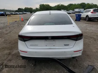 2024 Honda Accord Touring with VIN 1HGCY2F88RA027566, listed as a Copart auction lot 58067345 with 61,654 mi miles and Salvage title. Bid and sale history available at DreamBid. Image 6.