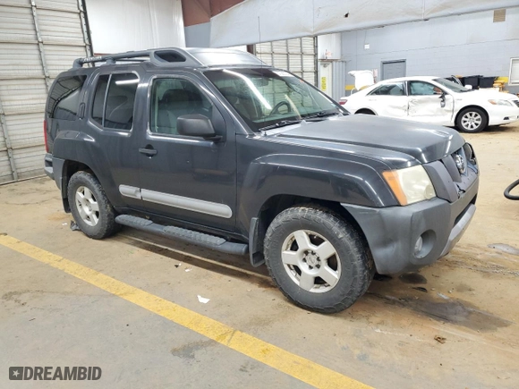 2005 Nissan Xterra S with VIN 5N1AN08U95C656325, listed as a Copart auction lot 87080194 with 208,773 mi miles and Clean Title. Bid and sale history available at carsss.com. Image 4.