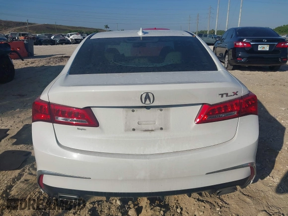 2018 Acura TLX with VIN 19UUB2F39JA006482, listed as a IAAI auction lot 41535369 with 169,146 mi miles. Bid and sale history available at carsss.com. Image 16.