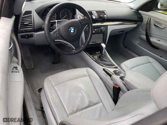 2011 BMW 1 Series 128i with VIN WBAUP9C51BVL89887, listed as a Copart auction lot 78533234 with 0 mi miles and Salvage Title. Bid and sale history available at carsss.com. Image 8.