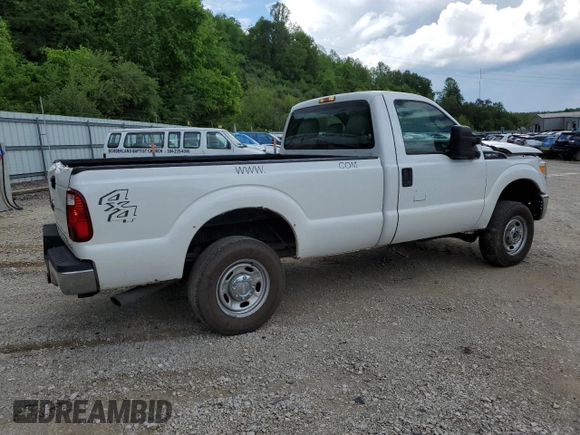 2013 Ford F-250 XL with VIN 1FTBF2B66DEA54562, listed as a Copart auction lot 56493815 with 204,625 mi miles and Clean title. Bid and sale history available at DreamBid. Image 3.