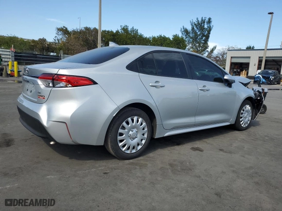 2024 Toyota Corolla LE with VIN 5YFB4MDE6RP210423, listed as a Copart auction lot 51449145 with 8,838 mi miles and Salvage Title. Bid and sale history available at carsss.com. Image 3.