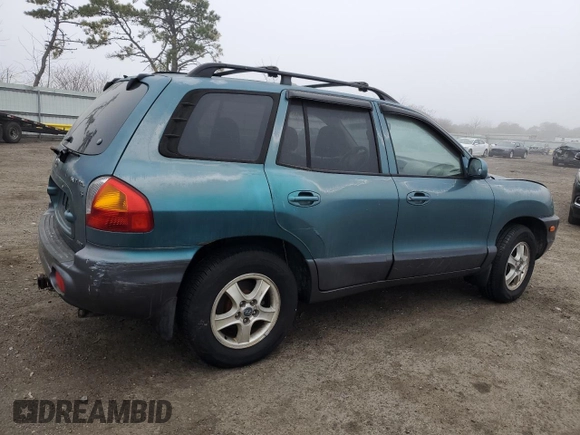 2002 Hyundai Santa Fe GLS with VIN KM8SC73DX2U328945, listed as a Copart auction lot 51134965 with 98,503 mi miles and Non Repairable. Bid and sale history available at carsss.com. Image 3.