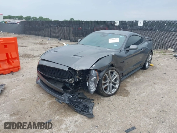 2022 Ford Mustang GT with VIN 1FA6P8CF5N5123247, listed as a IAAI auction lot 42401616 with 40,564 mi miles and . Bid and sale history available at DreamBid. Image 6.