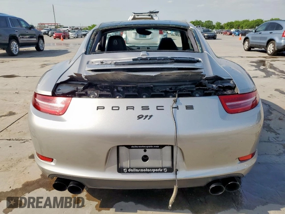 2012 Porsche 911 991 Carrera with VIN WP0AA2A97CS106674, listed as a Copart auction lot 52829135 with Not Provided miles and Salvage Title. Bid and sale history available at DreamBid. Image 6.