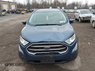 2022 Ford EcoSport SE with VIN MAJ6S3GL3NC469553, listed as a IAAI auction lot 41854545 with 40,339 mi miles and . Bid and sale history available at DreamBid. Image 6.