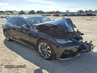 2021 Lexus LS with VIN JTHD51FF1M5014484, listed as a Copart auction lot 85582674 with 37,007 mi miles and Salvage Title. Bid and sale history available at carsss.com. Image 4.
