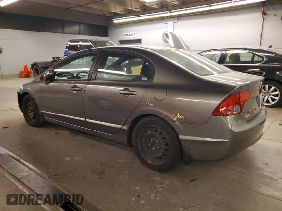 2008 Honda Civic LX with VIN 1HGFA165X8L023247, listed as a Copart auction lot 84941494 with 109,273 mi miles and Salvage Title. Bid and sale history available at DreamBid. Image 2.