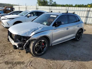 2019 Audi SQ5 Premium Plus with VIN WA1B4AFY2K2113174, listed as a Copart auction lot 64590473 with 54,171 mi miles. Bid and sale history available at carsss.com. Image 1.