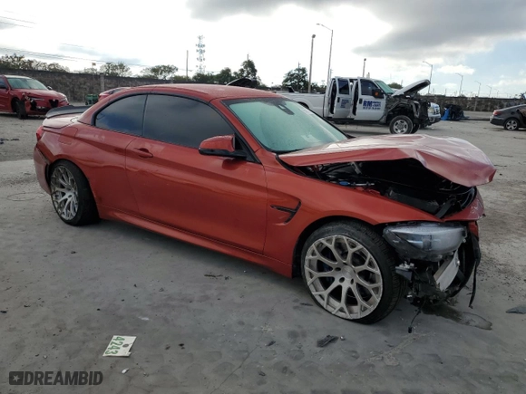 2020 BMW M4 with VIN WBS4Z9C01L5N48032, listed as a Copart auction lot 85590344 with 50,164 mi miles and Salvage Title. Bid and sale history available at carsss.com. Image 4.