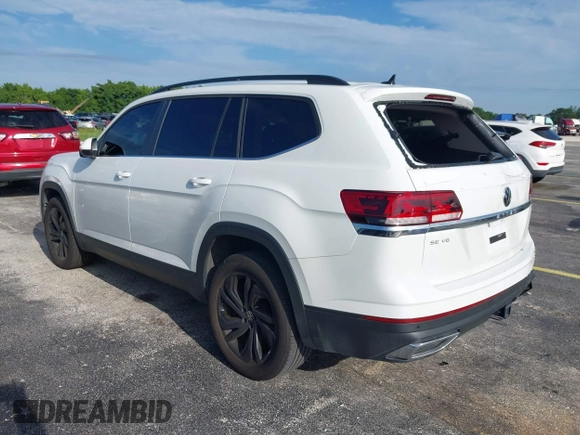 2023 Volkswagen Atlas SE с VIN 1V2WR2CA3PC546489, выставлен на аукционе IAAI как лот 40277996 с пробегом 22 459 миль миль и . История ставок и продаж доступна на DreamBid. Изображение 3.