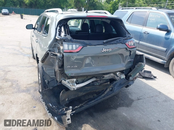 2020 Jeep Cherokee Latitude Plus with VIN 1C4PJMLB0LD651125, listed as a IAAI auction lot 42480253 with 105,649 mi miles and . Bid and sale history available at DreamBid. Image 6.