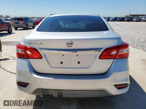 2017 Nissan Sentra S with VIN 3N1AB7AP8HY323459, listed as a Copart auction lot 53739775 with 88,874 mi miles and Clean title. Bid and sale history available at DreamBid. Image 6.