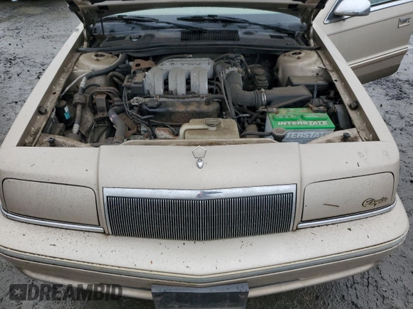 1992 Chrysler New Yorker z VIN 1C3XV66R9ND794543, wystawiony jako Copart lot #45347925 z przebiegiem 46 550 mil mil oraz Czysty tytuł • Clean title. Historia ofert i sprzedaży dostępna na DreamBid. Obrazek 11.