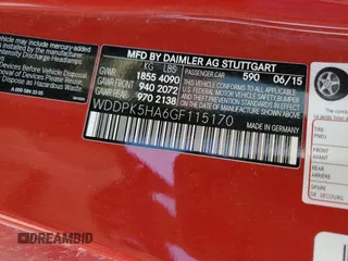 2016 Mercedes-Benz SLK-Class SLK 350 with VIN WDDPK5HA6GF115170, listed as a Copart auction lot 78005984 with 48,578 mi miles and Salvage Title. Bid and sale history available at carsss.com. Image 12.