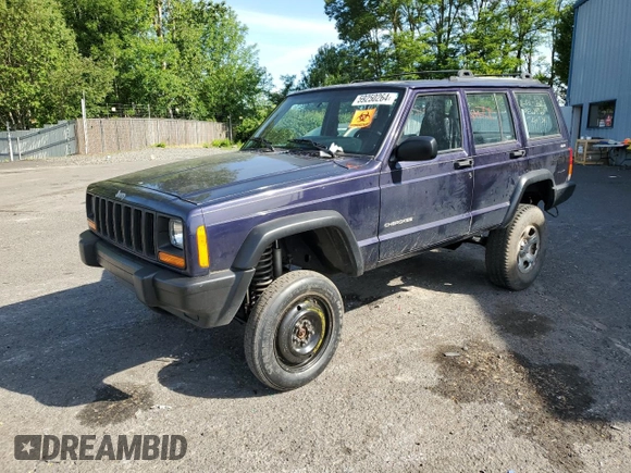 1999 Jeep Cherokee SE with VIN 1J4FF28S0XL541871, listed as a Copart auction lot 59250264 with Not provided miles and Salvage title. Bid and sale history available at DreamBid. Image 1.