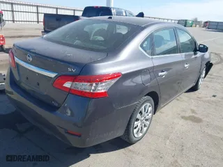 2015 Nissan Sentra SV with VIN 3N1AB7AP6FL656723, listed as a IAAI auction lot 41824197 with 78,000 mi miles. Bid and sale history available at carsss.com. Image 4.