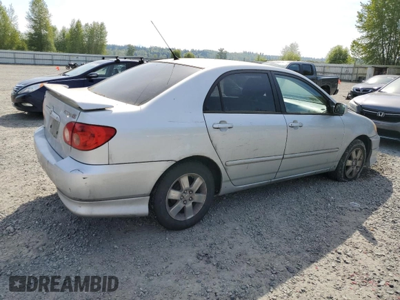 2008 Toyota Corolla CE with VIN 1NXBR30EX8Z005315, listed as a Copart auction lot 54830465 with 224,826 mi miles and Clean Title. Bid and sale history available at DreamBid. Image 3.