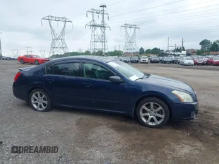 2008 Nissan Maxima SE with VIN 1N4BA41EX8C830315, listed as a IAAI auction lot 42538791 with 105,315 mi miles and . Bid and sale history available at DreamBid. Image 6.