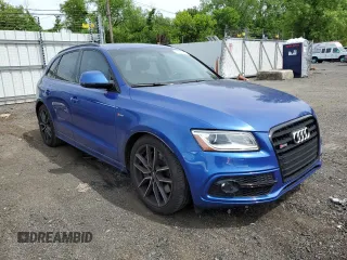 2016 Audi SQ5 Premium Plus z VIN WA1CCAFP6GA031735, wystawiony jako Copart lot #58229765 z przebiegiem 47 518 mil mil oraz Szkody całkowita. Historia ofert i sprzedaży dostępna na DreamBid. Obrazek 4.