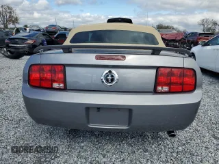 2006 Ford Mustang Standard with VIN 1ZVFT84N665265567, listed as a Copart auction lot 46153275 with 89,983 mi miles and Salvage Title. Bid and sale history available at carsss.com. Image 6.
